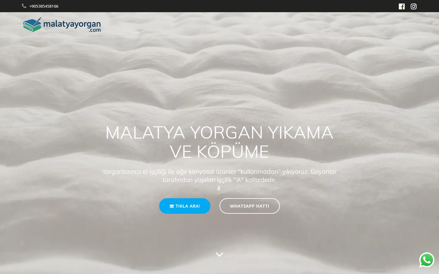 malatyayorgan.com — Yorgan yıkama ve köpüklendirme