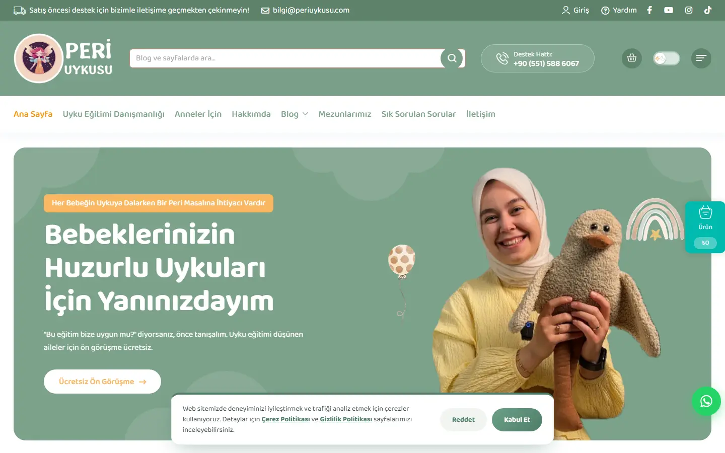 periuykusu.com — Bebek uyku danışmanlığı